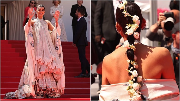 Sanam Saeed at the Cannes Film Festival. (Photo: Getty Images) Sanam Saeed at the Cannes Film Festival.