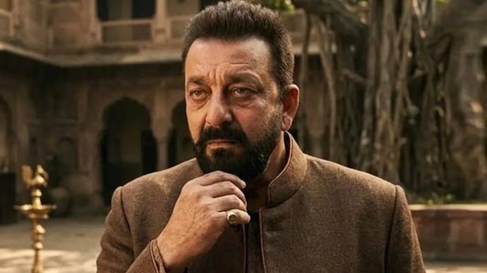 Sanjay Dutt in a scene from the last question. The trailer of Sanjay Dutt's film Aakhri Sawaal got stuck with the censor board a week before its release.