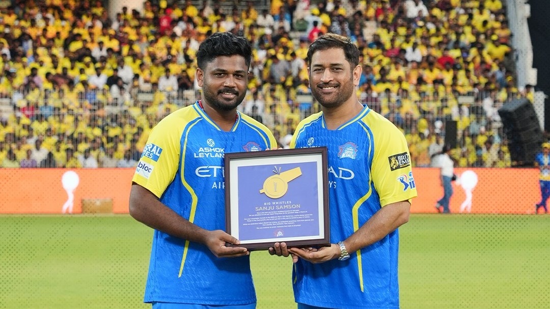 Carried Dhoni's Boost cutout: When long-haired Mahi left young Samson in awe