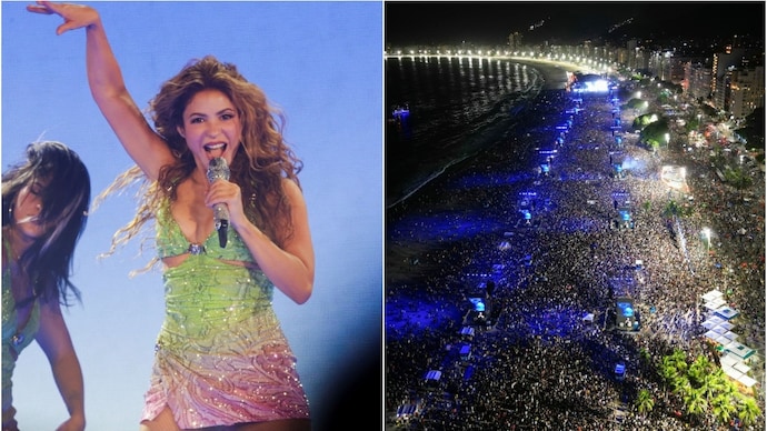 Shakira performs for free in Rio at Copacabana Palace (Credit: Reuters/AFP) Shakira performs for free in Rio at Copacabana Palace