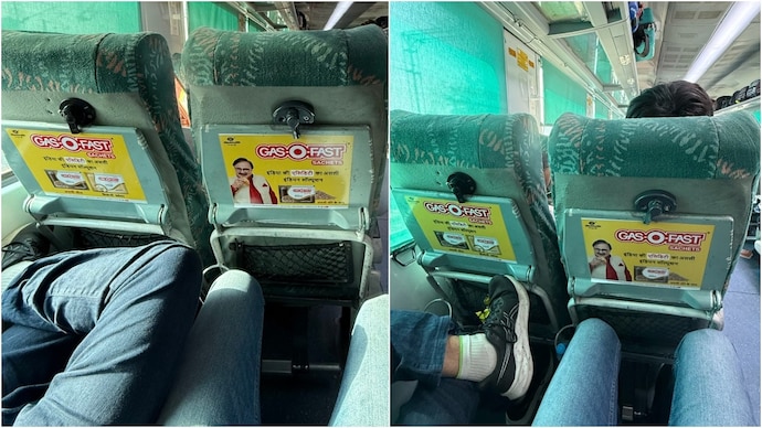 A post showing the lack of civic sense of a Shatabdi passenger has started a debate online. (Photo: X) shatabdi