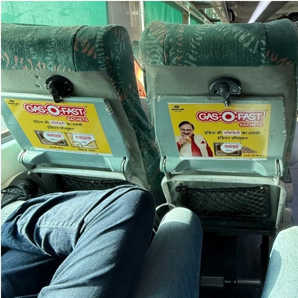 Gurgaon man complains about Shatabdi passenger invading his seat space on train