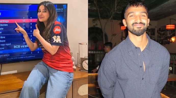 Is Shehnaaz Gill dating cricketer Devdutt Padikkal? (Credit: Instagram/ShehnaazGill/devpadikkal19) Shehnaaz Gill dating cricketer Devdutt Padikkal?