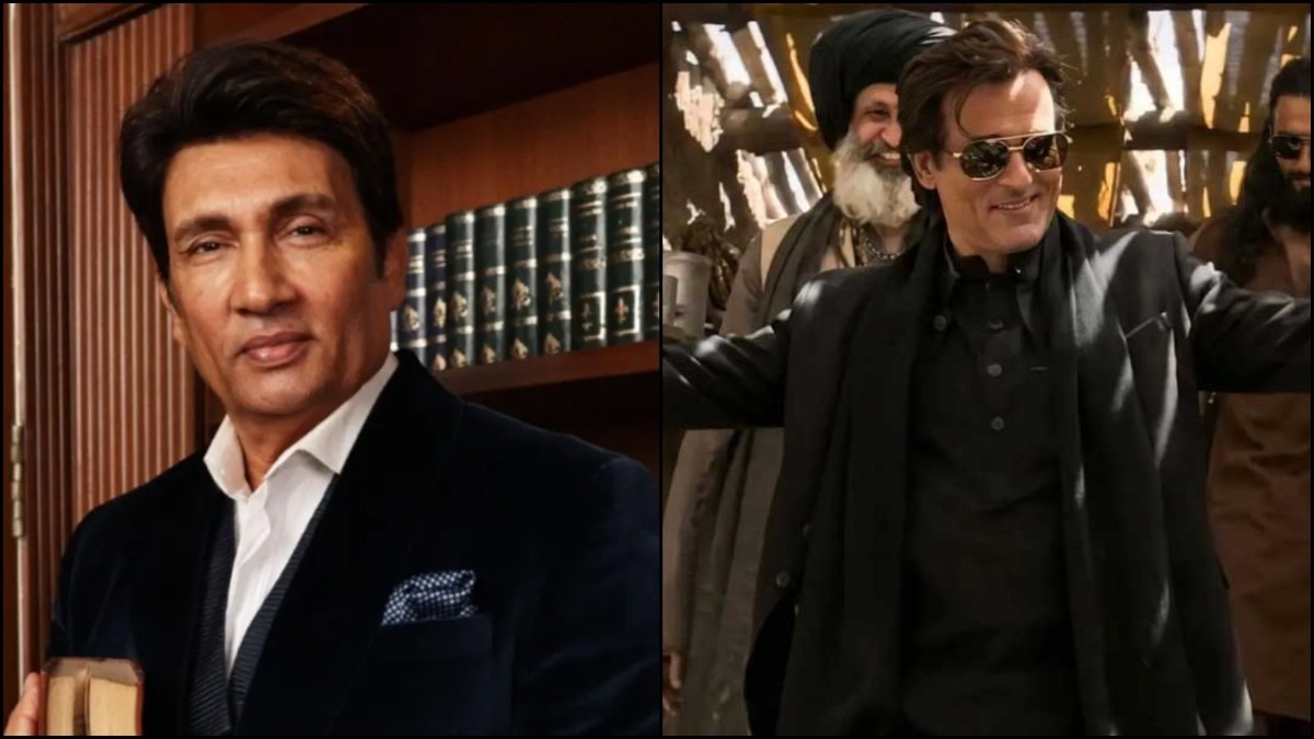 Shekhar Suman (left) talks about Akshaye Khanna's role in Dhurandhar (right). Shekhar Suman, Akshaye Khanna
