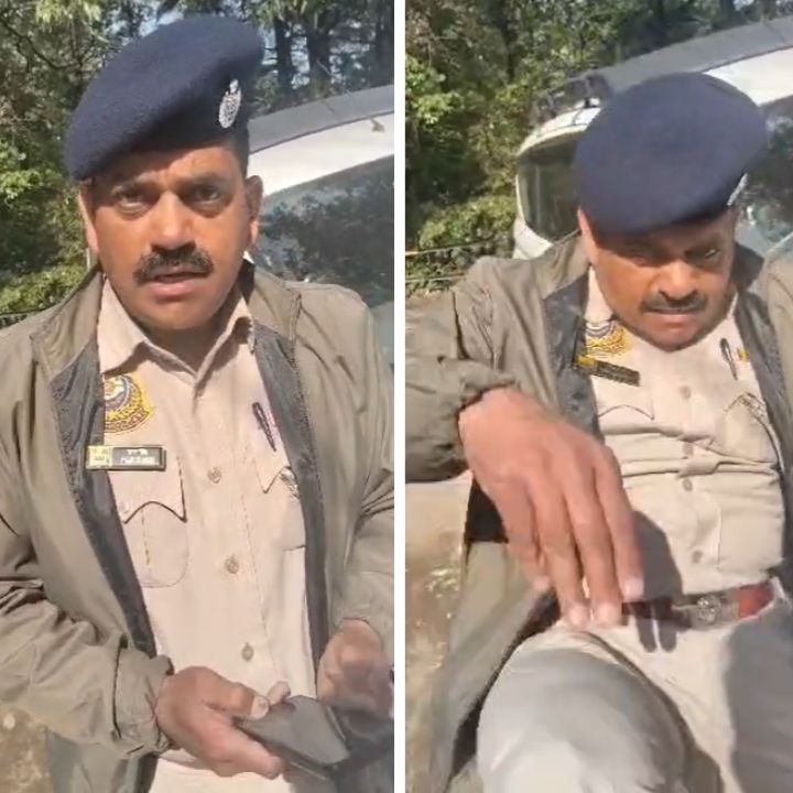 Shimla cop suspended after viral video shows him kicking taxi driver during spat