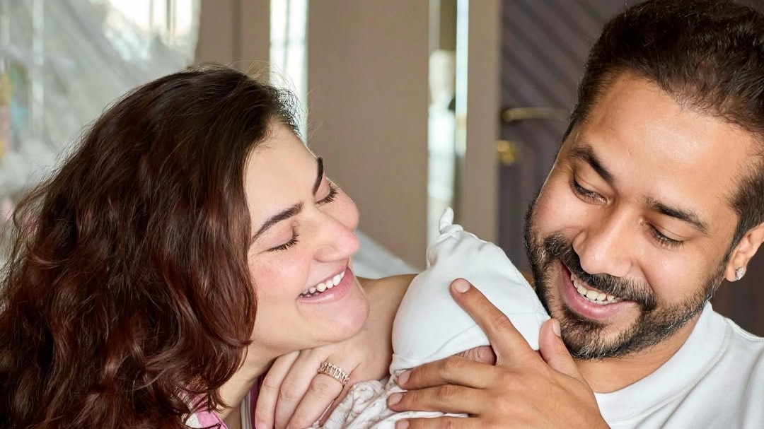 Shivaleeka Oberoi, Abhishek Pathak have announced their daughter's name on Instagram. (Credit: Instagram/@shivaleekaoberoi) Shivaleeka Oberoi, Abhishek Pathak
