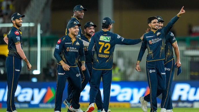 Gujarat showed Chennai the exit door (Courtesy: PTI) Shubman Gill