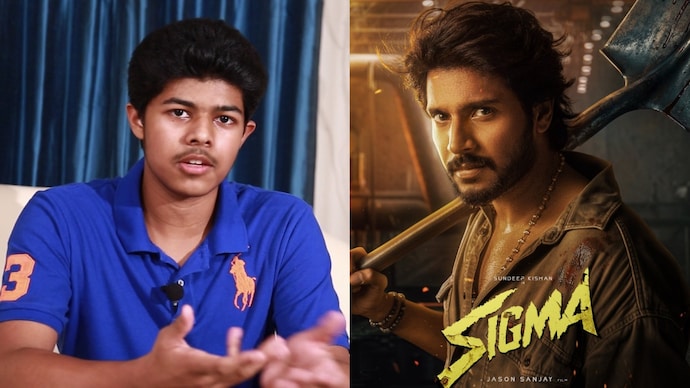 Jason Sanjay's Sigma, starring Sundeep Kishan, will release in theatres in July. Jason Sanjay and Sundeep Kishan