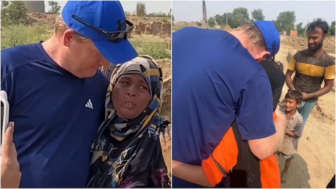 Aaron Hutchings and his team freed Pakistani families from bonded slavery of over 100 years. (Photo: Instagram) slavery