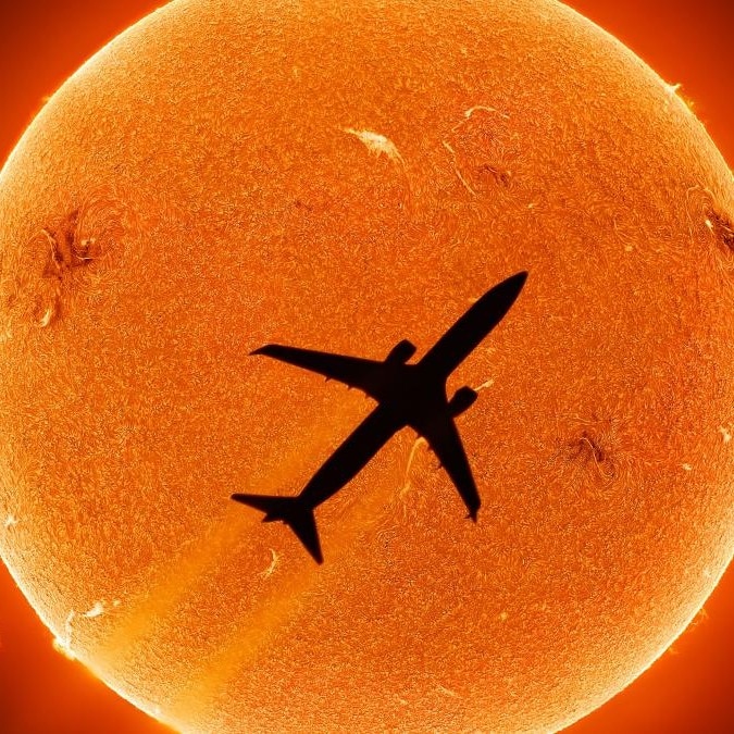 He took 1.7 million photos to capture this one perfect solar moment