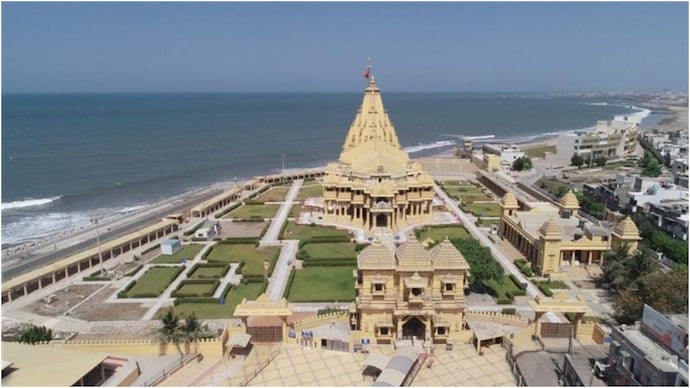 Somnath Temple’s rare Kumbhabhishek ceremony during Amrit Mahotsav 2026 marks 75 years of reconstruction, blending ancient Hindu rituals, spiritual traditions and celebrations of India’s cultural heritage. (Photo: Somnath.org) Somnath temple History