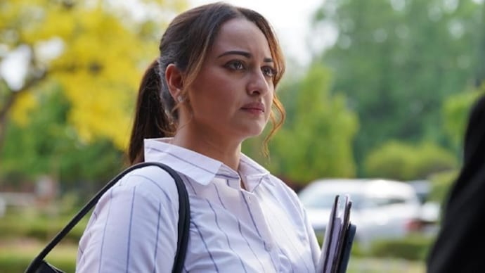 Sonakshi Sinha as Neha in System. Sonakshi Sinha