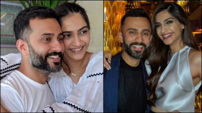 Sonam Kapoor shares unseen family moments with Anand Ahuja on his anniversary. (Photo courtesy: Instagram/Sonam Kapoor) Sonam Kapoor, Anand Ahuja