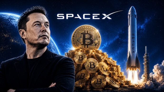 Elon Musk's SpaceX has revealed its Bitcoin reserves as it prepares to go public. (Representational image made with AI)