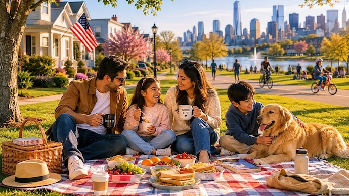 Staying away from family is never easy but the prospect of a better liofe is driving many Indians abroad, never to return. (Photo: Generative AI) Staying away from family is never easy but the prospect of a better liofe is driving many Indians abroad, never to return.