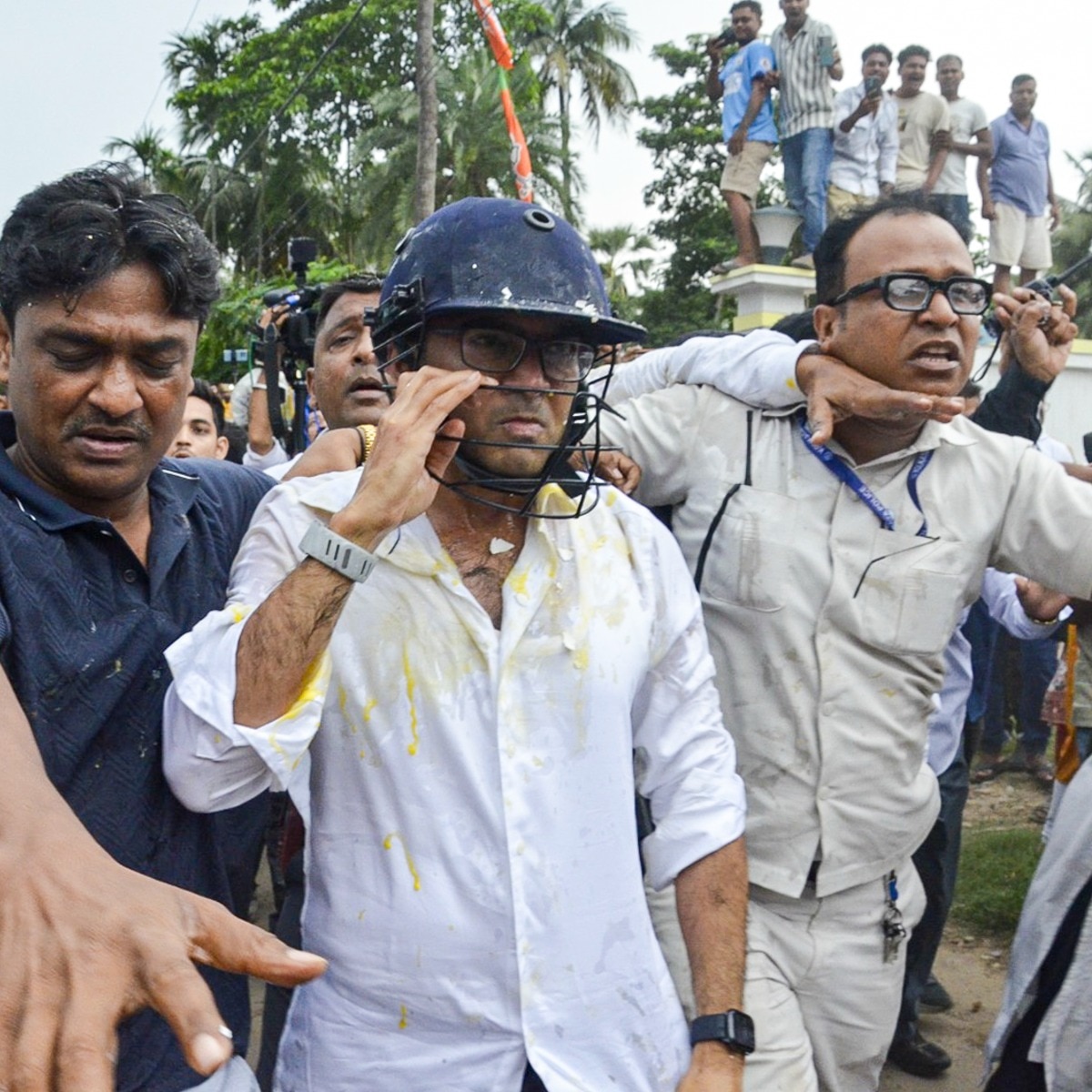 BJP wanted to kill me: Abhishek Banerjee's shirt torn, specs broken in mob attack