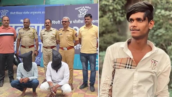 Subhan (R) had walked out of jail just five days ago after allegedly trying to kill a woman who rejected him. Fearing another attack, Sapna’s mother alerted Vishal and Aniket Suryavanshi (L) before Subhan was murdered. Subhan (R) had walked out of jail just five days ago after allegedly trying to kill a woman who rejected him. Fearing another attack, Sapna’s mother alerted Vishal and Aniket Suryavanshi (L) before Subhan was murdered.