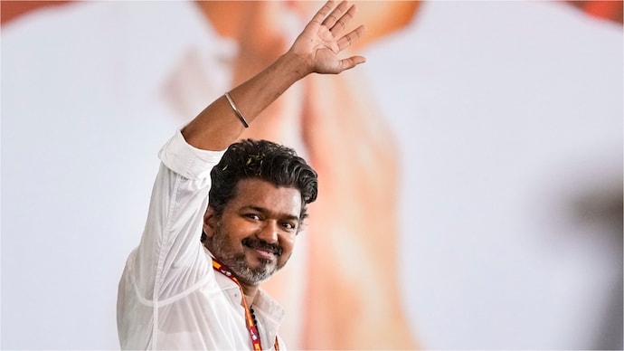 Vijay congratulated the students (Photo: PTI) Success is certain: Vijay's post for students amid Tamil Nadu political turmoil