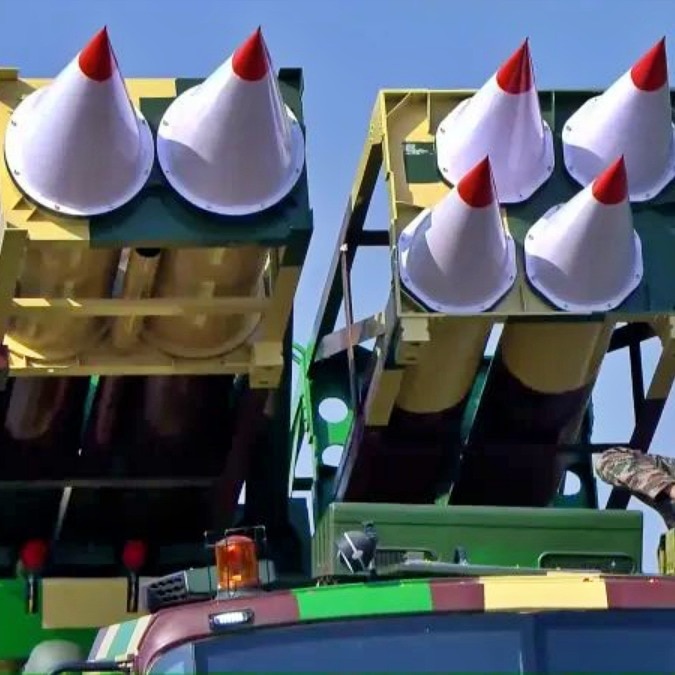 What is the Suryastra rocket system that India successfully tested?