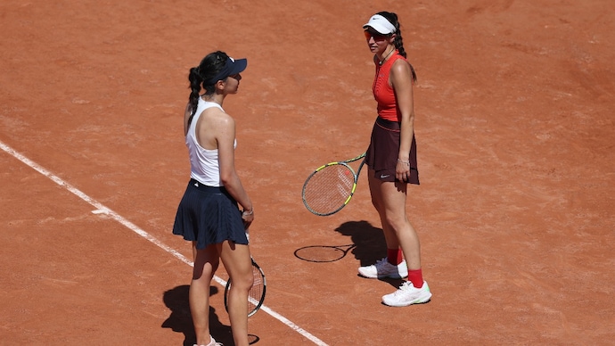 Wang and Korpatsch's clash ended on a sour note (Courtesy: Getty) Tamara Korpatsch, Wang Xinyu