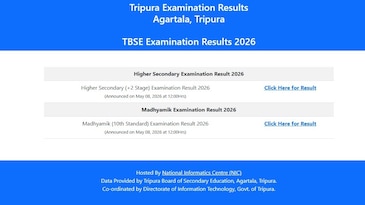 Tripura Class 10, 12 result 2026 declared: Direct link to check TBSE Madhyamik, HS scores Tripura Class 10, 12 result 2026 declared: Direct link to check TBSE Madhyamik, HS scores