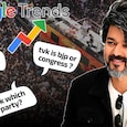 That Vijay’s name is at the top of Google Trends today is hardly surprising. But the kind of questions people are asking Google is amusing, to say the least. That Vijay’s name is at the top of Google Trends today is hardly surprising. But the kind of questions people are asking Google is amusing, to say the least.