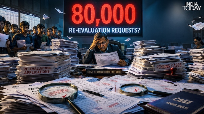 The 20% question: 80,000 re-evaluation applications could be CBSE's next big test