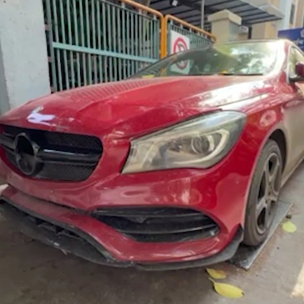 Speeding Mercedes rams two cops at Mumbai’s Marine Drive, driver arrested