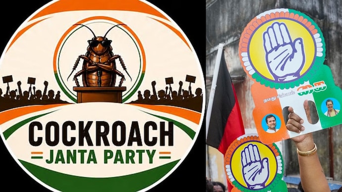 The five-day-old Cockroach Janta Party's Instagram handle surpassed the 141-year-old Congress's follower count. (Image: File) The five-day-old Cockroach Janta Party's Instagram handle surpassed the 143-year-old Congress's follower count. (Image: File)