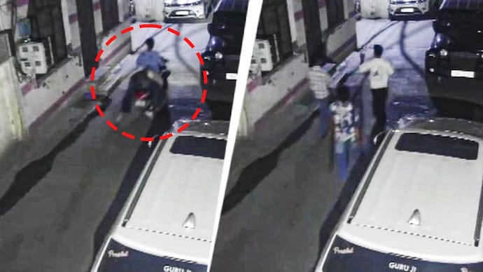 The killing took place late night last week in a residential area of the city. (Screen grabs)