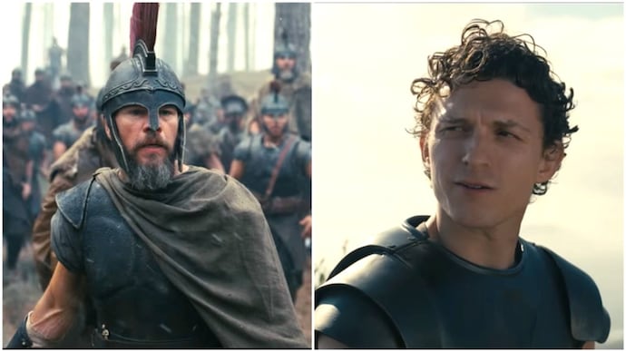 The Odyssey: Matt Damon faces the Cyclops in Christopher Nolan's new trailer. (Photo: YouTube Screenshot/Universal Pictures) The Odyssey: Matt Damon faces the Cyclops in Christopher Nolan's new trailer