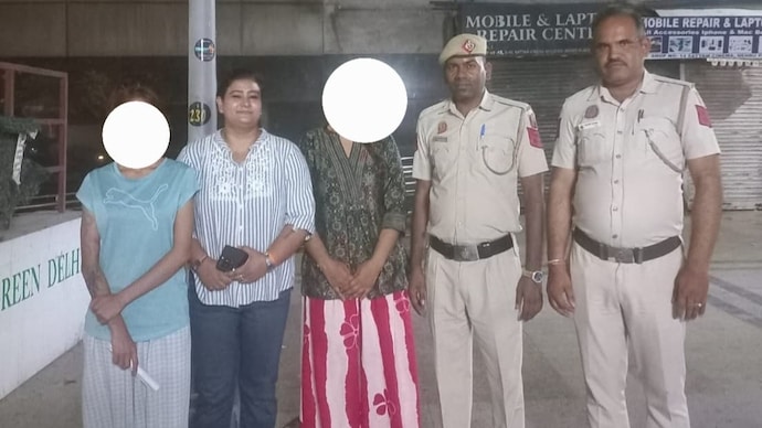 The women told police they were outside the hotel having tea when two men allegedly began catcalling them. The women told police they were outside the hotel having tea when two men allegedly began catcalling them.