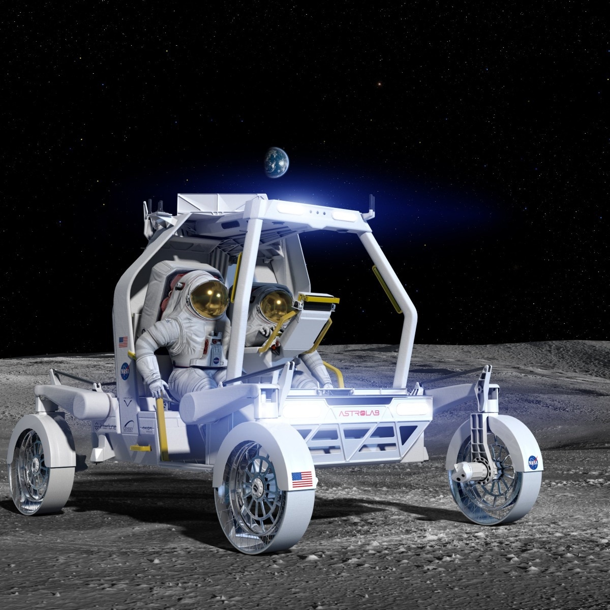 This is the car astronauts will soon drive on the Moon. See pictures