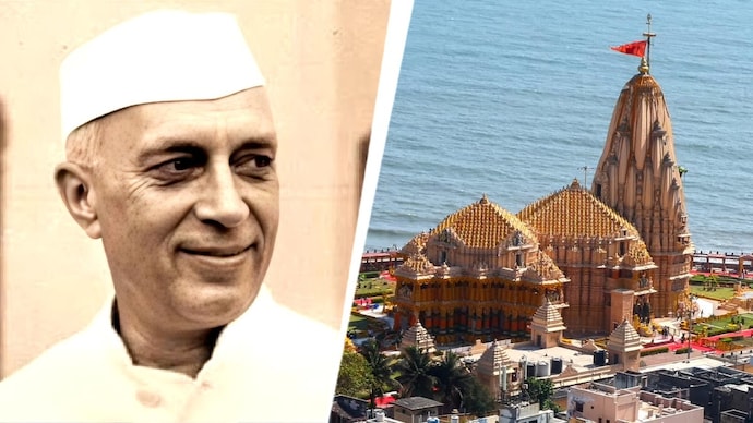 Pandit Nehru also raised concerns over the participation of former President Rajendra Prasad in the Somnath consecration ceremony. Nehru on Somnath temple