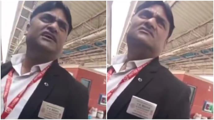 Ticket checker offers Vande Bharat ticket worth Rs 700 for Rs 380 (Photos: @gharkekalesh/X) Ticket checker offers Vande Bharat ticket worth Rs 700 for Rs 380