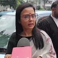 Trinamool leader Mahua Moitra speaking to media outside court. (Photo: Screengrab/India Today) Trinamool leader Mahua Moitra speaking to media outside court. (Photo: Screengrab/India Today)