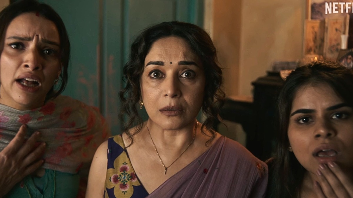 Maa Behen trailer: Chaos, comedy and a dead body in Madhuri Dixit's film