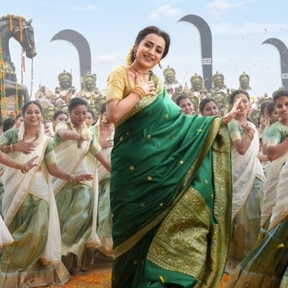 Trisha Krishnan gets special birthday poster from Karuppu team ahead of release
