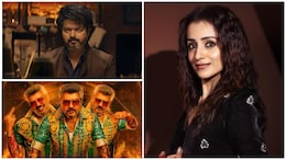Trisha reacts to fan calling her common factor in Vijay, Ajith and Suriya's top hits Trisha reacts to fan calling her common factor in Vijay, Ajith and Suriya's top hits
