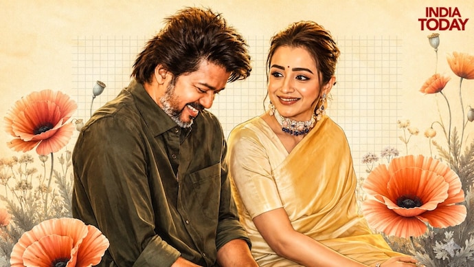 Trisha and Vijay are one of the most famous on-screen couples in Tamil cinema. (Photo credit: India Today/Vani Gupta) Vijay and Trisha