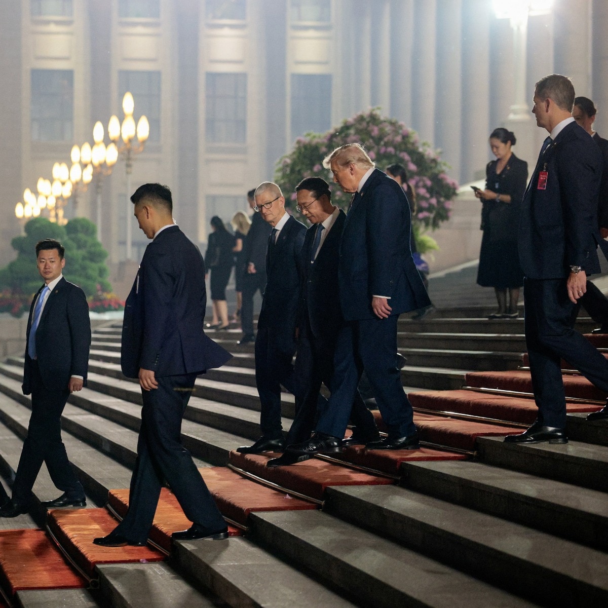 Reporters blocked, agent stopped as tensions erupt offstage in Beijing
