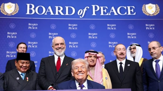 Despite Trump's Board of Peace receiving pledges worth a combined total of $17 billion to fund reconstruction in Gaza, not a single dollar has been deposited yet. (Image: File) Trump's Board of Peace fund sits empty after 4 months despite $7-billion pledge.