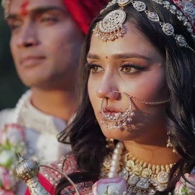 Twisha Sharma and her husband Samarth Singh