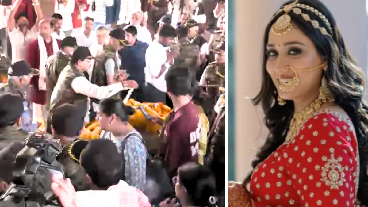 Twisha Sharma death case: Mortal remains of Twisha Sharma are being taken from AIIMS Bhopal to the cremation ground at Bhadbhada for the last rites.