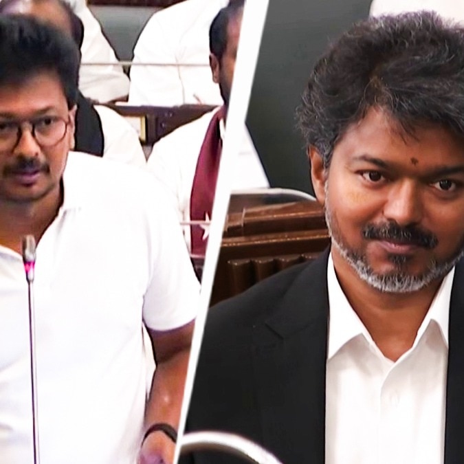 Udhayanidhi Stalin repeats controversial comments on Sanatan, CM Vijay watches