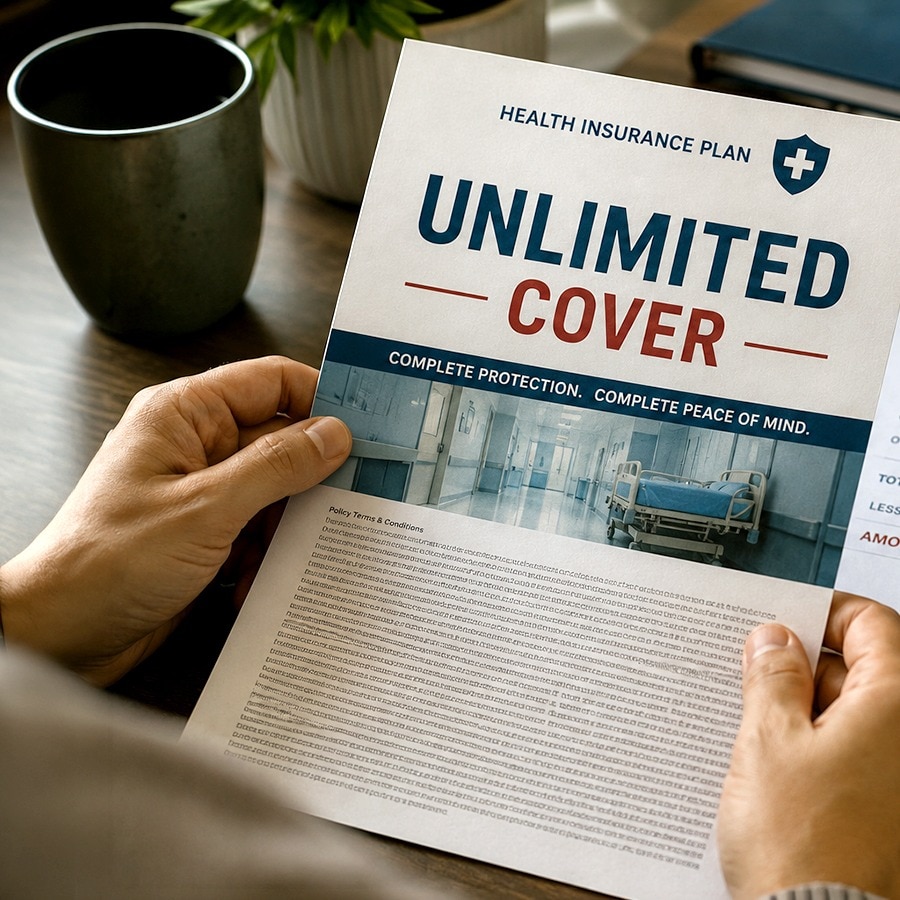 Unlimited health insurance cover