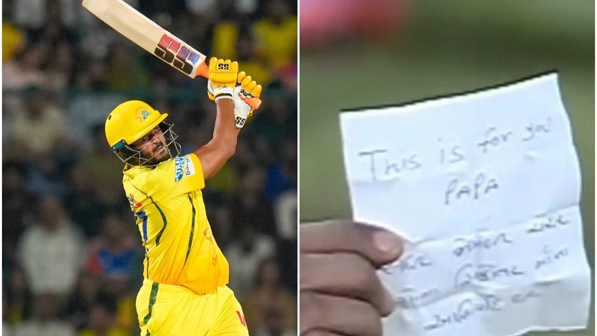 IPL 2026, CSK vs LSG: Urvil Patel hits IPL’s joint-fastest fifty, celebrates with note for papa