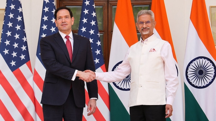 US Secretary of State Marco Rubio, holds talks with India’s Minister of External Affairs S Jaishankar, in New Delhi. (Photo: Reuters)