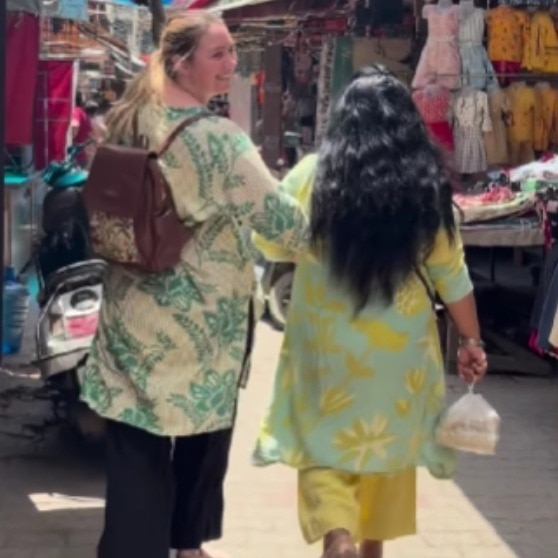 US woman compares Indian markets to stores back home, shares her honest thoughts