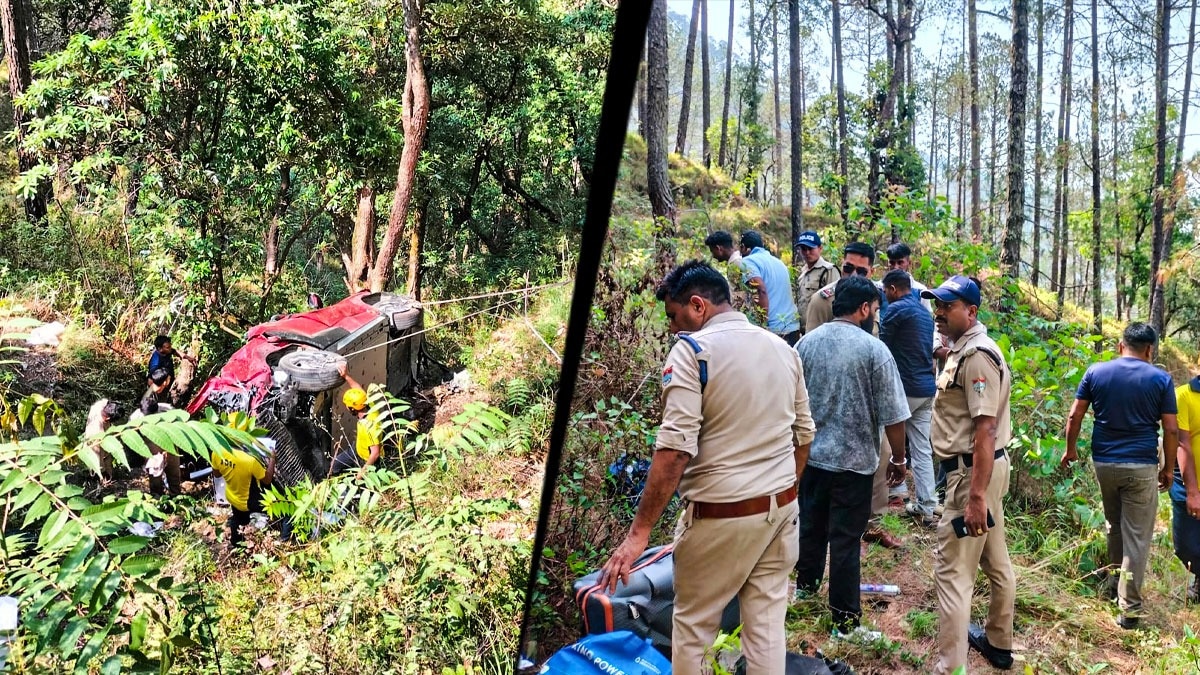 5 pilgrims killed after speeding car plunges into 100-foot ravine in Nainital